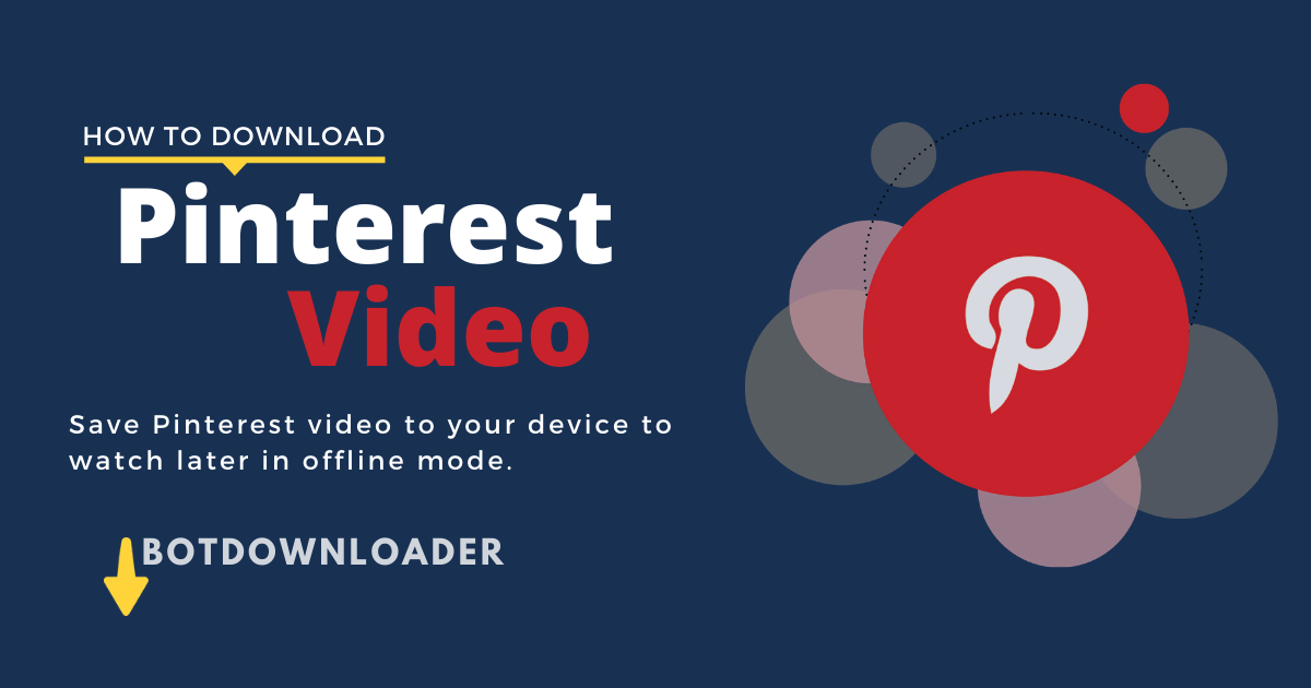 download pinterest video by link