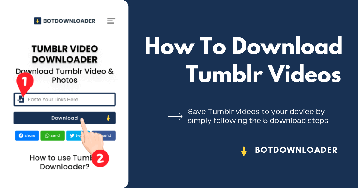 How to Download Tumblr Videos or Photos: 5 Easy Steps