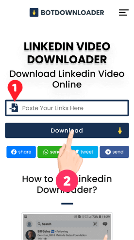 Linkedin Downloader