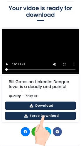 Linkedin Video Download