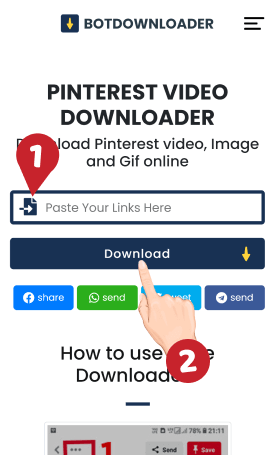 download pinterest videos