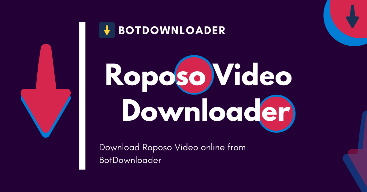 Roposo Video Downloader