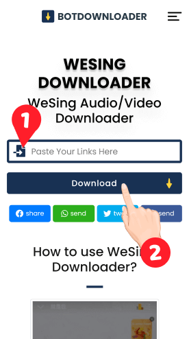 Wesing Downloader - We Sing Downloader